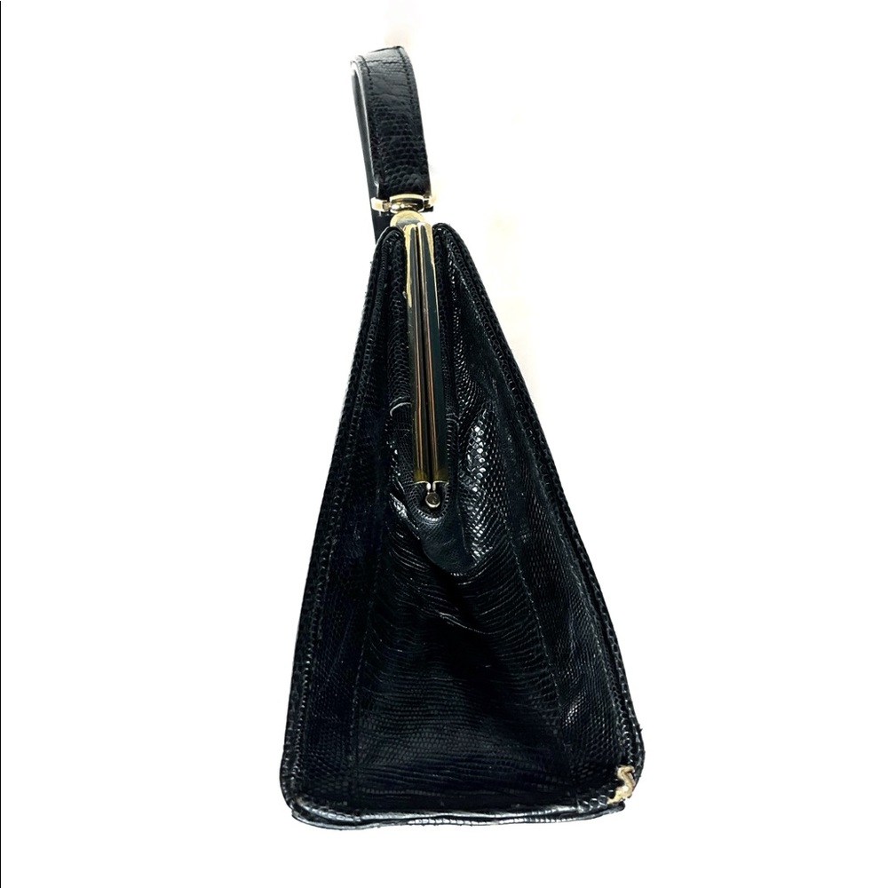 ORIGINAL 1950s/60s LESCO GENUINE LEATHER BAG - Picture 7 of 9